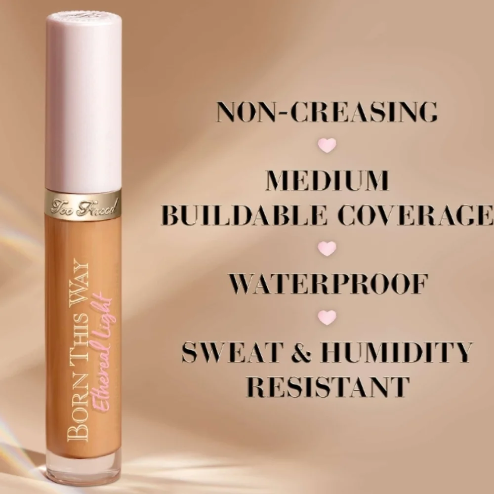 TOO FACED Graham Cracker Ethereal Light Born This Way Concealer